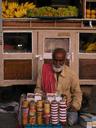 Railway platform vendor.